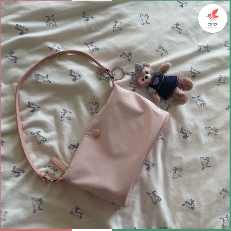 Yunfan Túi Đeo Vai Bằng Vải Nylon Siêu Nhẹ Thời Trang Dành Cho Nữ
