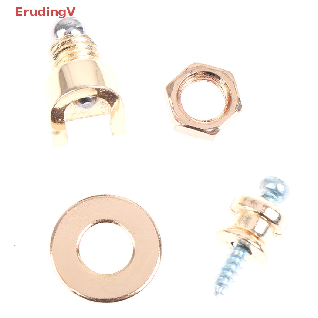 [ErudingV] Khóa Dây Đeo Đàn Ghi Ta Bass Có Ốc Vít Cố Định Phong Cách Schaller