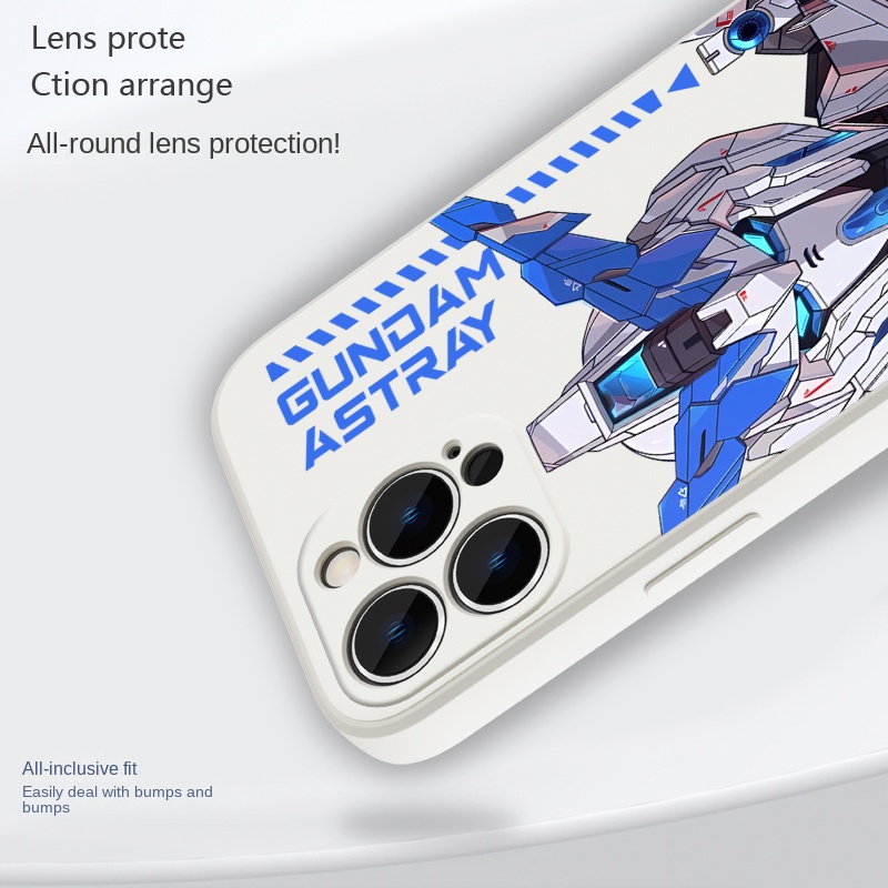 Gundam Ốp Điện Thoại In Hình Hoạt Hình Sáng Tạo Cho Iphone 14 12 13pro 11Promax x 8plus7 xr xsmax 6s mini6