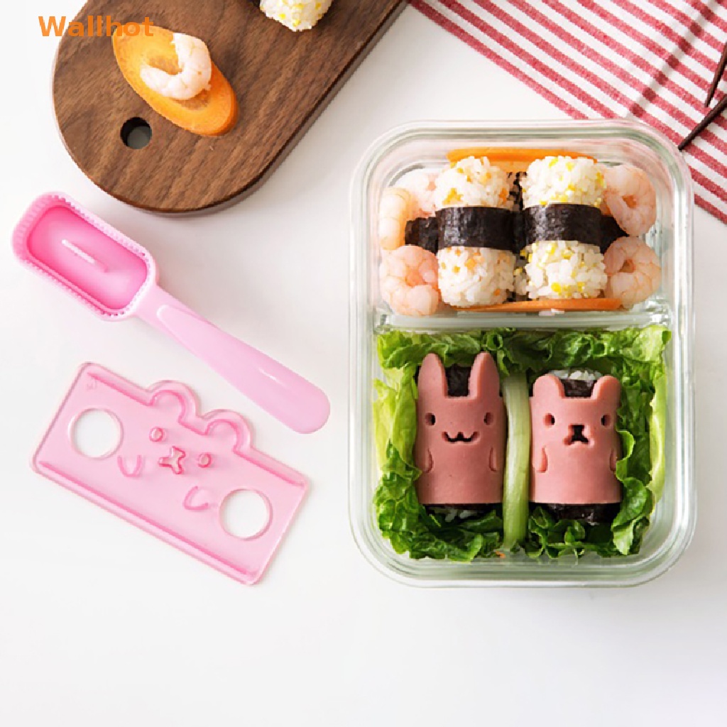Khuôn Làm Cơm Bento 5 Trong 1 Hình Hoạt Hình Sáng Tạo DIY