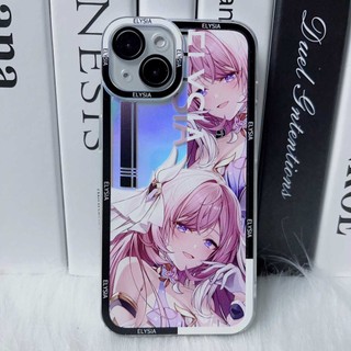 Honkai Impact 3 new Elysia  Mẫu Mới Cho iPhone 14 13 12 11 pro promax x xs xsmax xr 7 8 plus