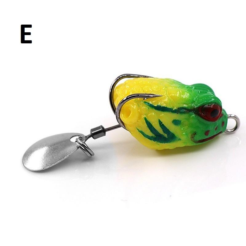 Mồi giả câu cá lóc, Nhái hơi mini câu cá lóc FROG TOKUSHIMA siêu nhậy - Đồ Câu DHS