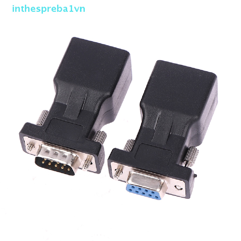 1 Đầu Chuyển Đổi Từ Cổng Cắm DB9 RS232 Sang Cổng Cắm RJ45 Chuyên Dụng