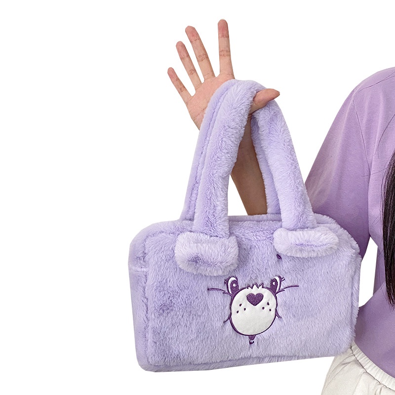 Bololo Túi Xách Tay Cỡ Lớn Hình Gấu Bông Dễ Thương