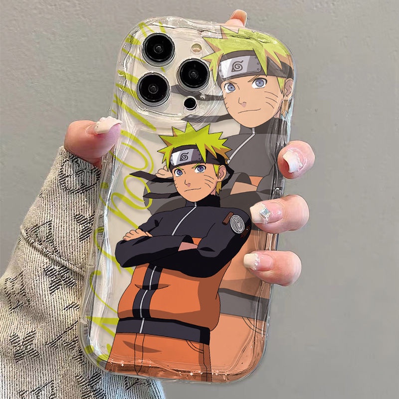 ✅Ốp Điện Thoại Mềm Chống Sốc Họa Tiết Naruto Màu Trong Suốt Cho iPhone14 13promax 12 11 7 8p xs 13promax