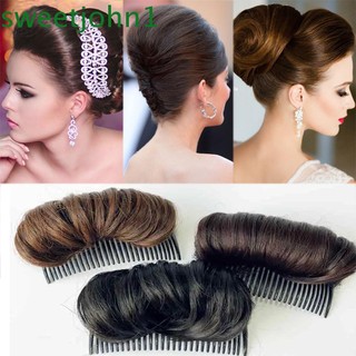 Kẹp đệm tóc giả tạo kiểu bồng bềnh vô hình thời trang xinh xắn dành cho nữ