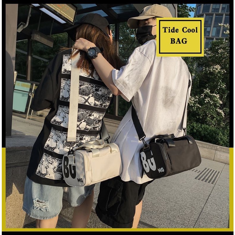 Túi Đeo Chéo Thể Thao Phong Cách Đường Phố Nhật Bản Dành Cho Nam Nữ