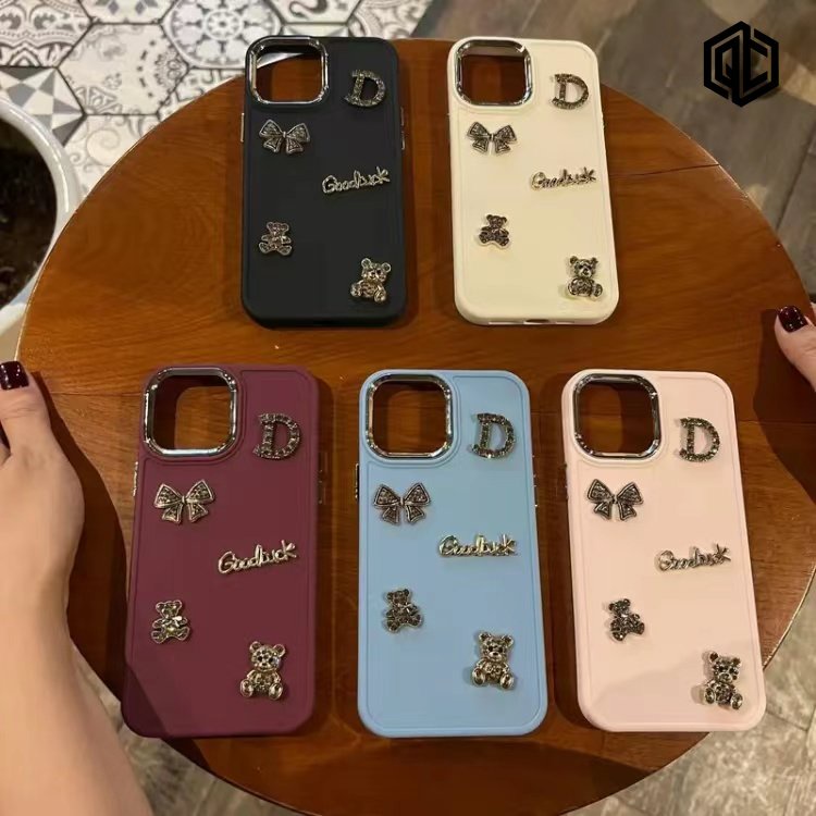 Ốp Điện Thoại Silicone Hình Gấu Cho IPhone 14 14 Pro 13 Pro Max / 12 Pro Max / 11 Pro Max / XSmax XR X XS 8 7Plus