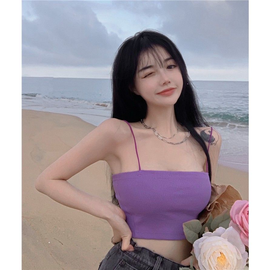 COZOK Áo Lót Quấn Ngực Chống Ánh Sáng Quyến Rũ Cho Nữ