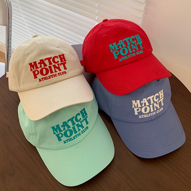 Mũ Lưỡi Trai Mềm Mại In Chữ Phong Cách Hàn Quốc Thời Trang Cho Nữ