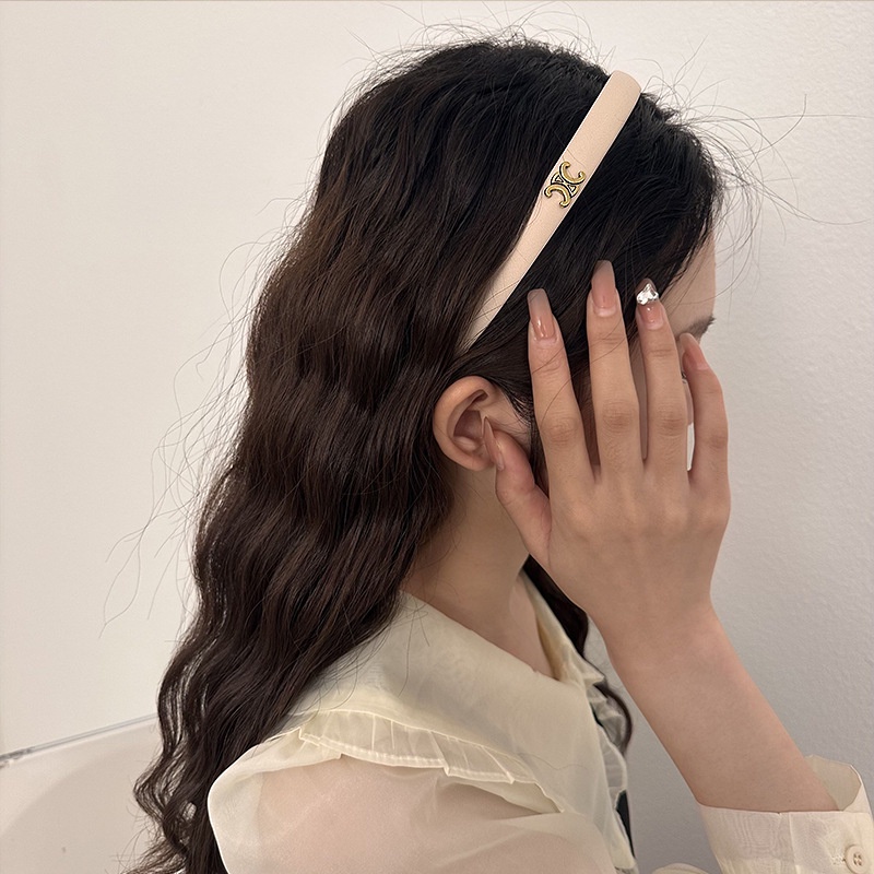 Băng Đô Cài Tóc Xốp Cao Cấp Màu Trơn Phong Cách Mới 2023