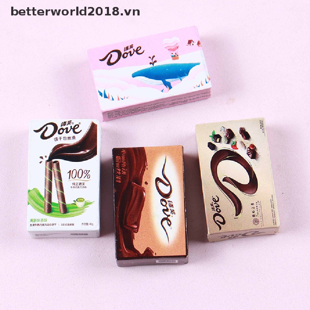 Set 10 Hộp Bánh Snack Mô Hình DIY Cho Nhà Búp Bê 2018