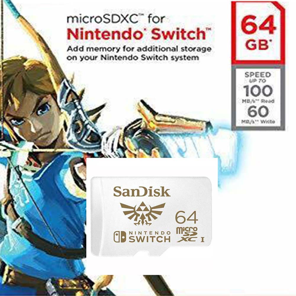SanDisk Nintendo Switch Micro SD Memory Card 64GB /128GB /256GB /521GB NS SD Card New