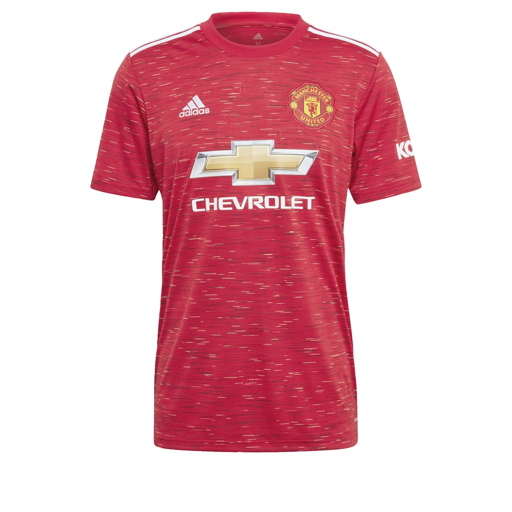 adidas Bóng đá Áo đấu sân nhà Manchester United 20/21 Unisex Đỏ GC7958