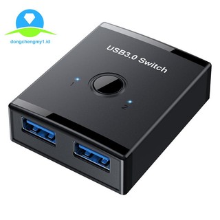 Usb switch kvm usb hub 3.0 switcher selector kvm switch for pc keyboard mouse printer 1 pc sharing 2 devices usb switch