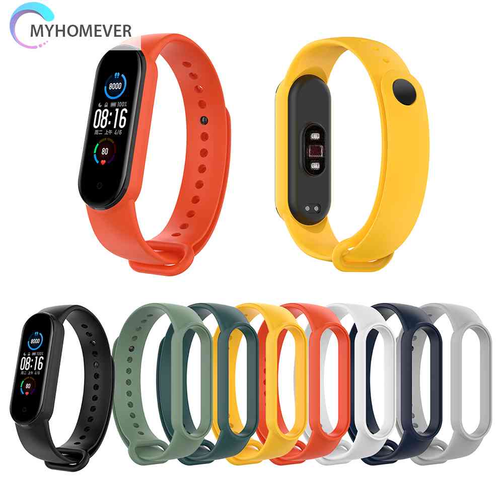 Dây Đeo Silicone Cho Đồng Hồ Thông Minh Mi Band 6 / 6 NFC / 5 / 5 NFC