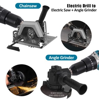 Bộ chuyển đổi máy khoan thành máy mài cắt bàn mini