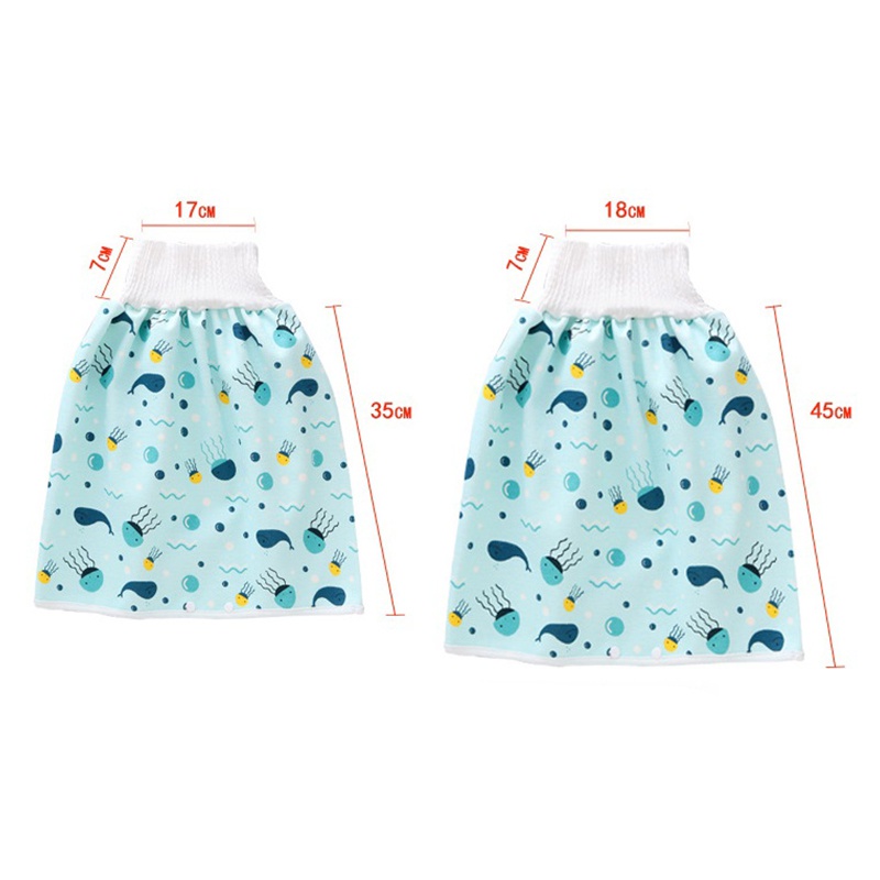 Tã Dạng Chân Váy Làm Bằng Cotton Chống Thấm Nước Dành Cho Bé Thiết Kế Chất Lượng Cao