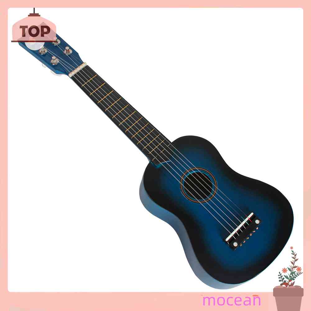 Đàn Ukulele Mini 6 Dây Kích Thước 21 inch Dành Cho Trẻ Em Mới Tập Chơi
