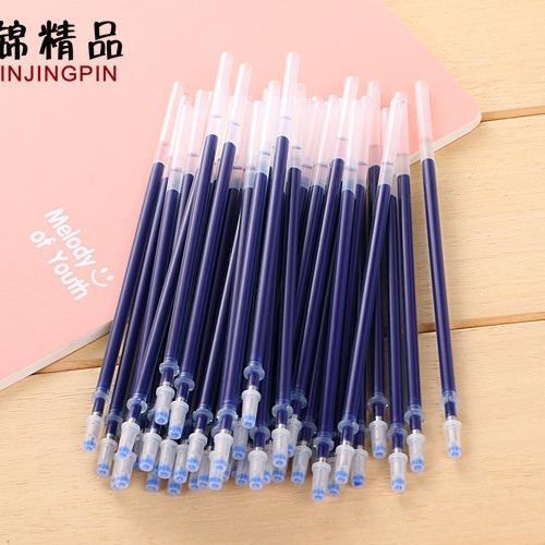 Set 50 ngòi bút gel13 cm dùng cho bút nắp cài, đầu ngòi kim resun với 3 màu mực chính