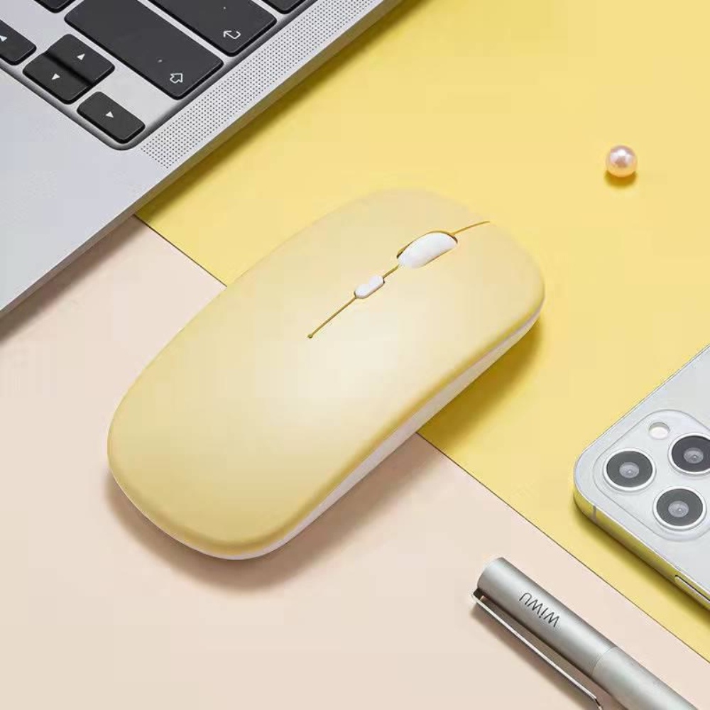 Chuột Bluetooth Không Dây Cho Ipad 2.4G Usb Android Máy Tính Xách Tay Pc Cloud1