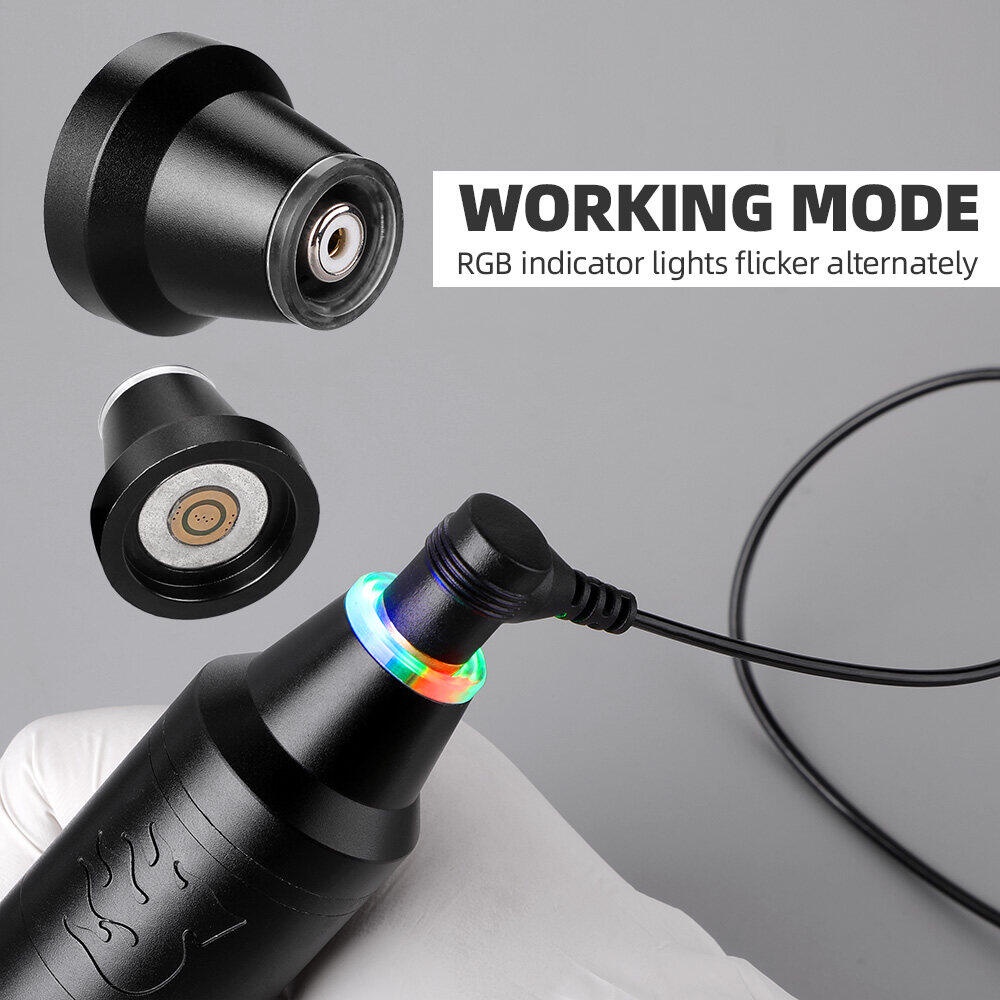 Máy Xăm Hình Chuyên Nghiệp Không Lõi Mạnh Mẽ Có Màn Hình LED Kỹ Thuật Số