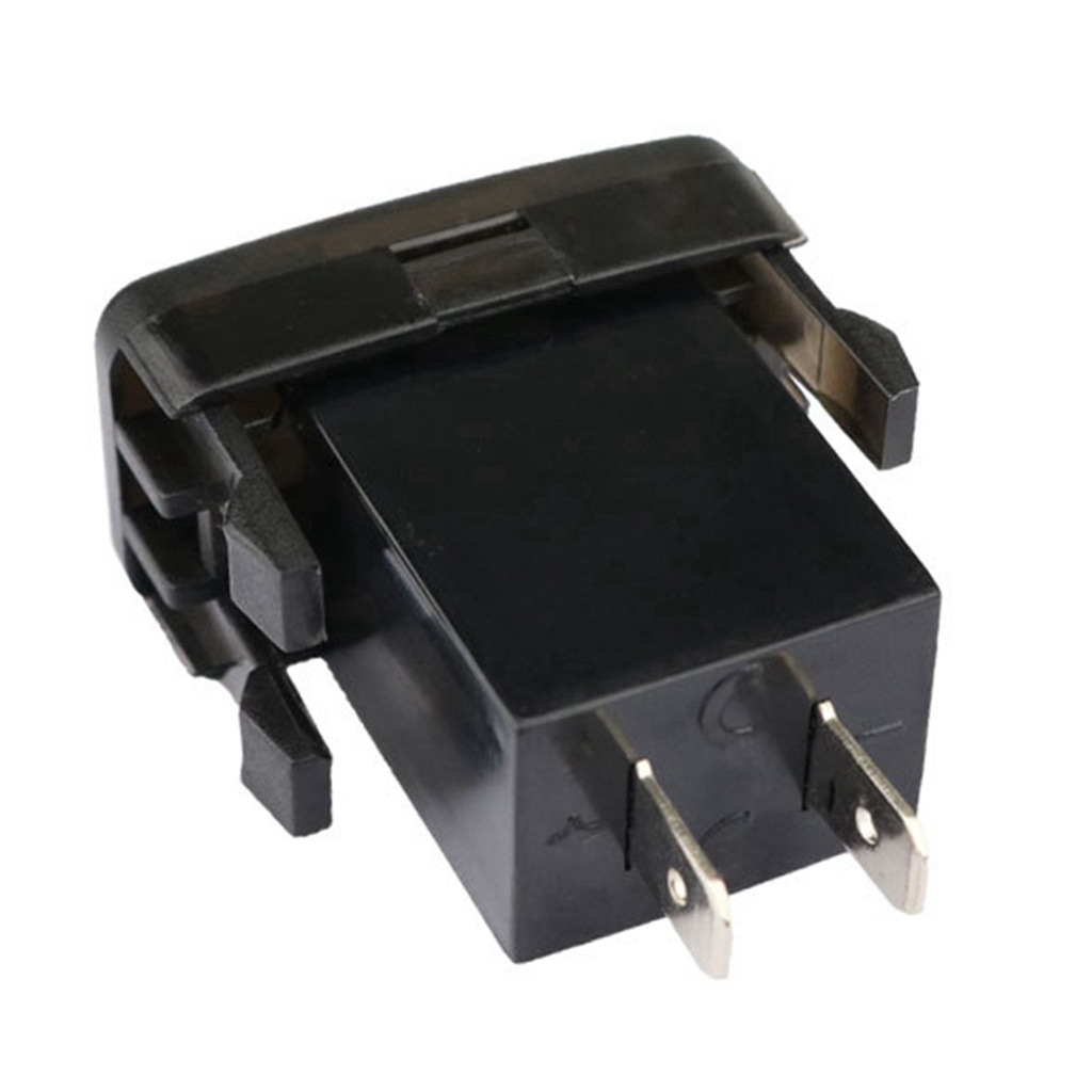 Bộ 2 Cổng Sạc Usb 3.0 Kép Có Màn Hình Hiển Thị Điện Áp Cho Xe Hơi Toyota Màu Xanh Lá Và Đỏ