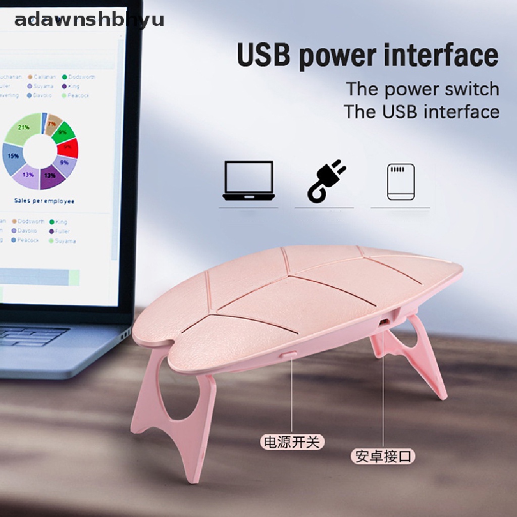 Đèn LED UV Sấy Khô Sơn Móng Tay Mini 6W Gấp Gọn Tiện Dụng