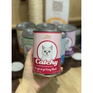 Pate Cho Mèo 5Plus Catchy (400g) - Lon