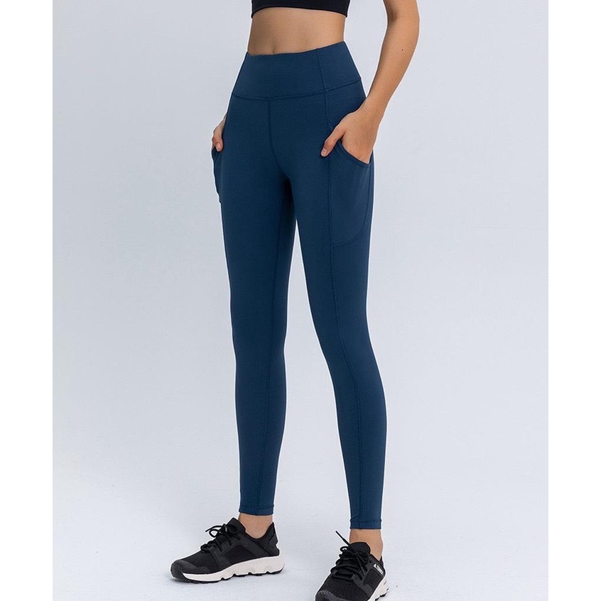 Quần Lulu Invigorate HR Tight 25'' Quần legging thể thao có túi