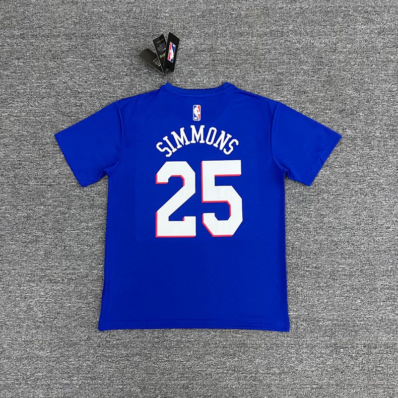 Áo Thun Bóng Rổ Tay Ngắn In Số 76 Thiết Kế Khô Thoáng Nhanh Thời Trang Cao Cấp