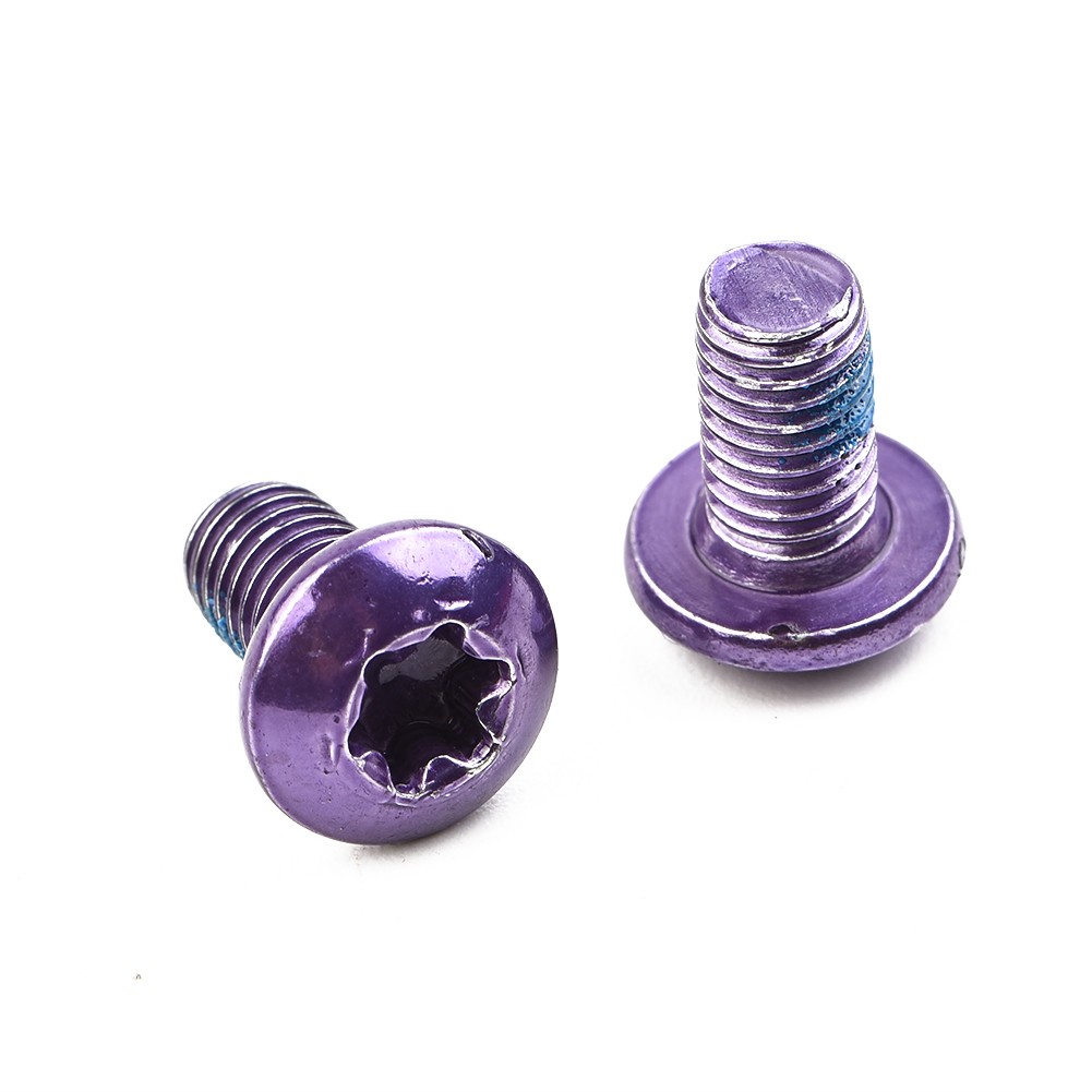 Set 12 Bu Lông Đĩa Phanh Bằng Thép Không Gỉ M5 X 9mm T25 Torx Dành Cho Xe Đạp Leo Núi