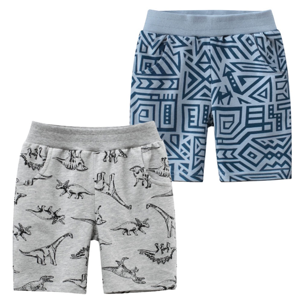 Quần Short Thể Thao Đi Biển Lưng Vừa In Họa Tiết Thời Trang Mùa Hè 2023 Cho Bé Trai