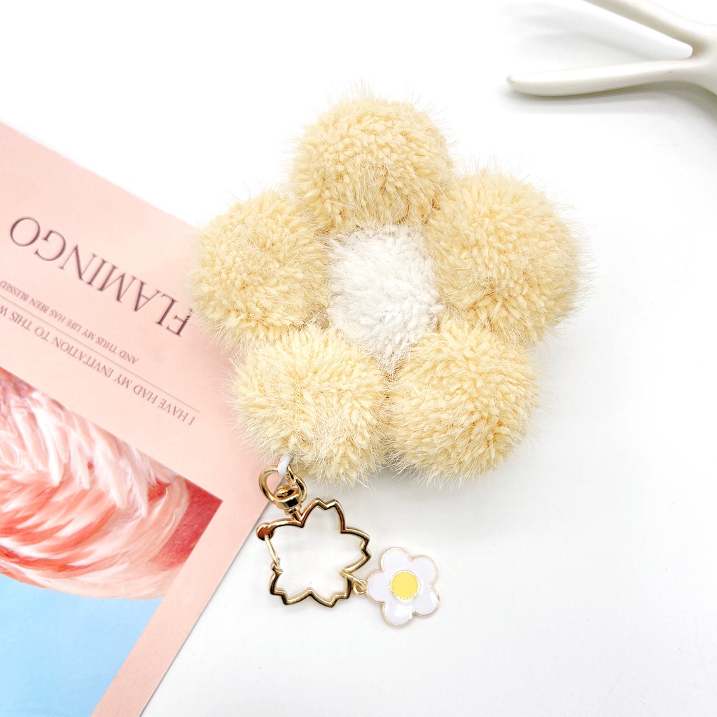 Móc Khóa Bông Hoa Anh Đào Màu Sắc Tươi Tắn Sáng Tạo Dành Cho Nữ