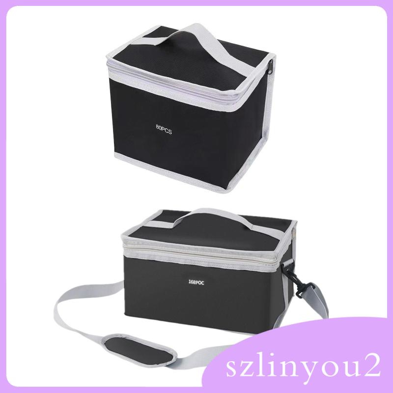 Túi Đựng Bút Đánh Dấu Bằng Vải Bạt Có Dây Kéo Cho Người Lớn