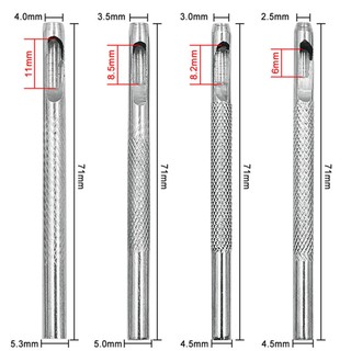 Bộ 4 Dụng Cụ Đục Lỗ Dây Nịt Da