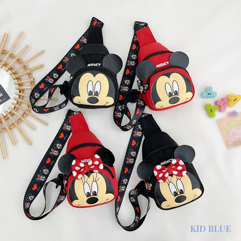 Túi Đeo Chéo Ngực Đựng Tiền Xu Họa Tiết Hoạt Hình Phong Cách Hàn Quốc Dễ Thương Dành Cho Bé Trai Bé Gái