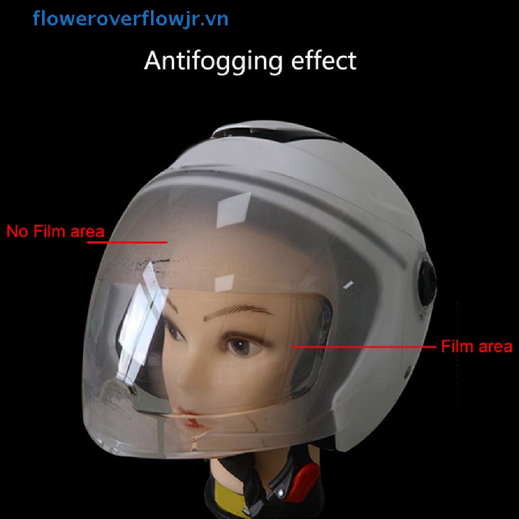 Phim Dán Bảo Vệ Mũ Bảo Hiểm Chống Sương Mù Thông Dụng Cho Xe Máy