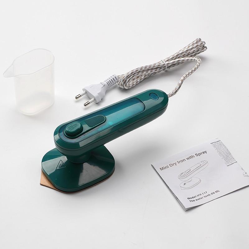 Bàn Là Hơi Nước Xanh, Cầm Tay Dễ Sử Dụng Tiện Ích – Bàn Ủi Hơi Nước Mini cho Gia Đình