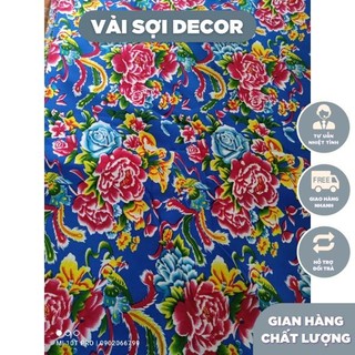 (10m x 1,6m) Vải con công loại pha sợi polyester