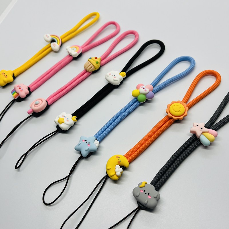 Dây đeo TPU silicone màu kẹo hoạt hình thích hợp cho Iphone