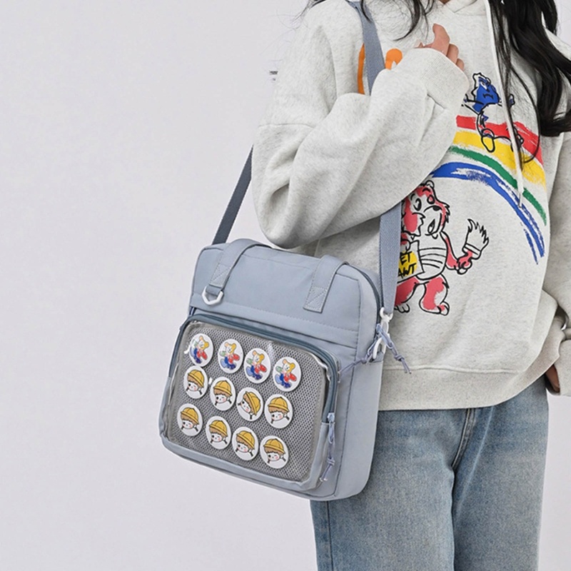 Túi Đeo Chéo Trong Suốt Phong Cách Harajuku Cho Nữ