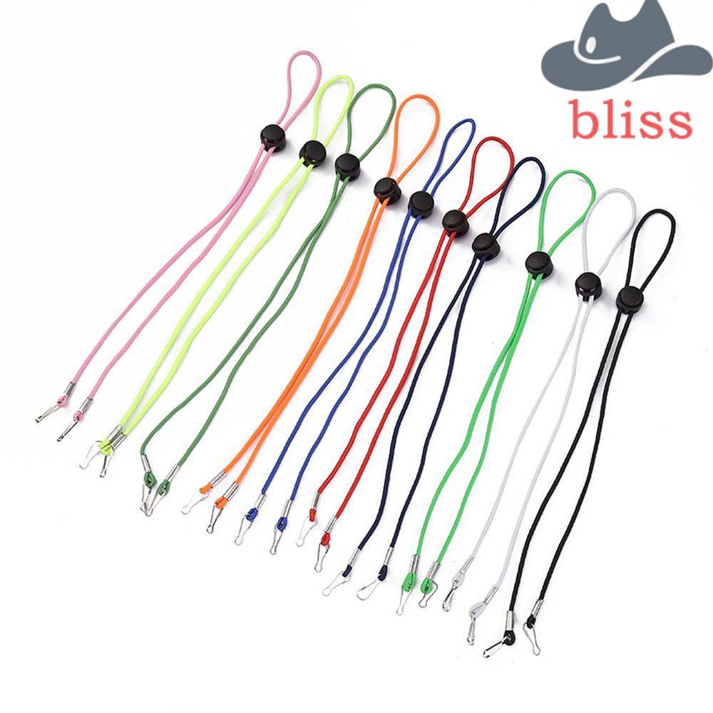 Dây Đeo Giữ Khẩu Trang / Mắt Kính Bằng Nylon Thiết Kế Hai Khóa Cài Thời Trang