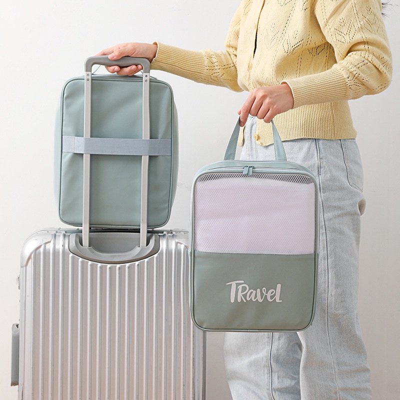 Túi Đựng Giày Sức Chứa Lớn Có Thể Sử Dụng Như Hành Lý Và Xe Đẩy