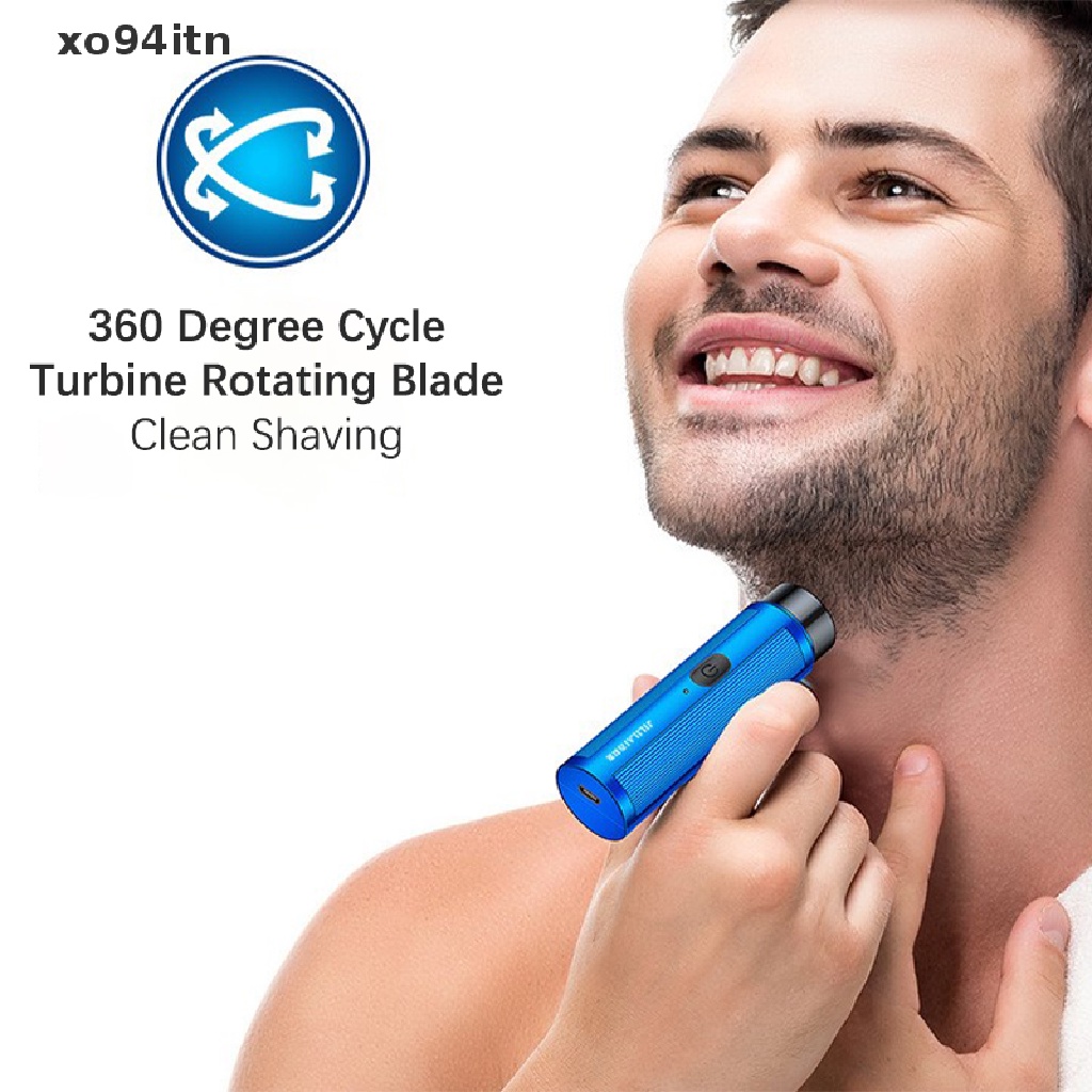 Dao Cạo Râu Mini Tự Động Có Thể Sạc Lại Tiện Dụng Cho Nam