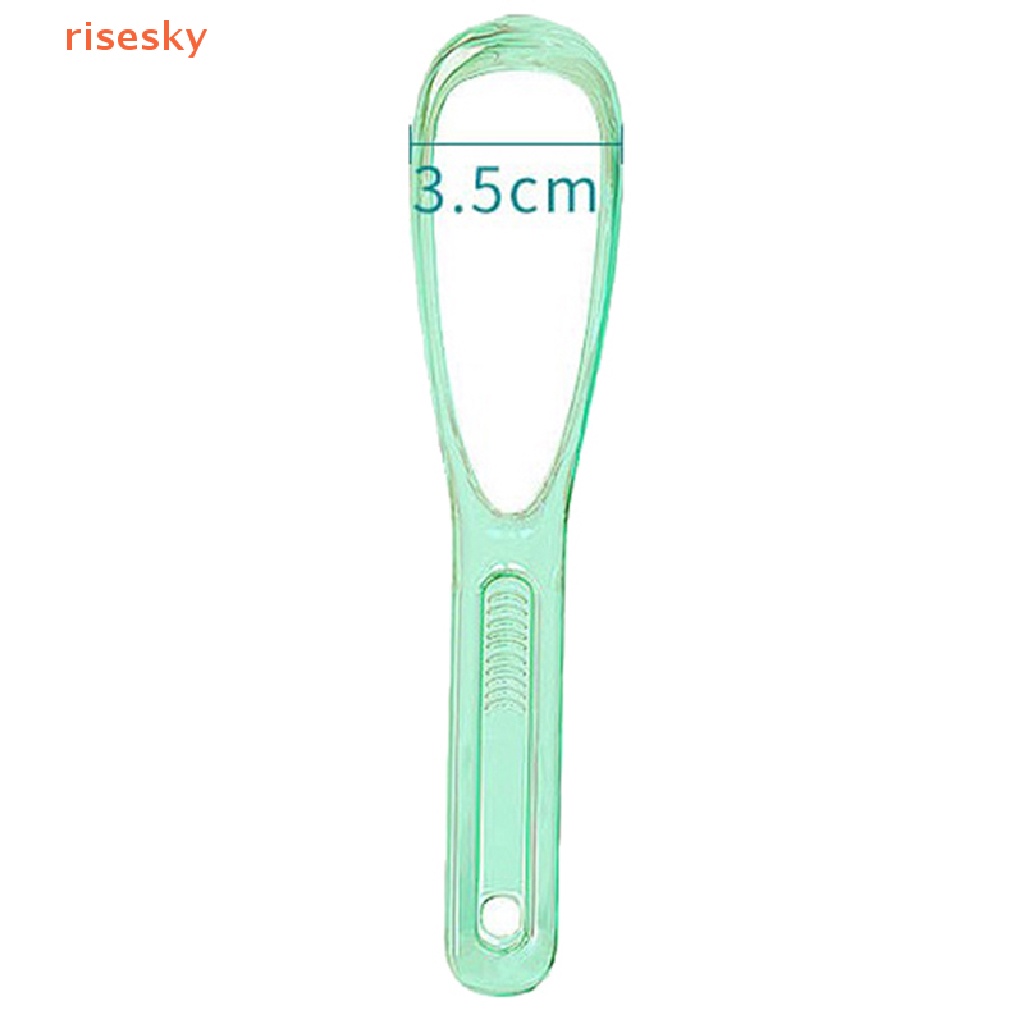 1 Dụng Cụ Vệ Sinh Lưỡi Răng Miệng Bằng Nhựa Có Thể Tái Sử Dụng