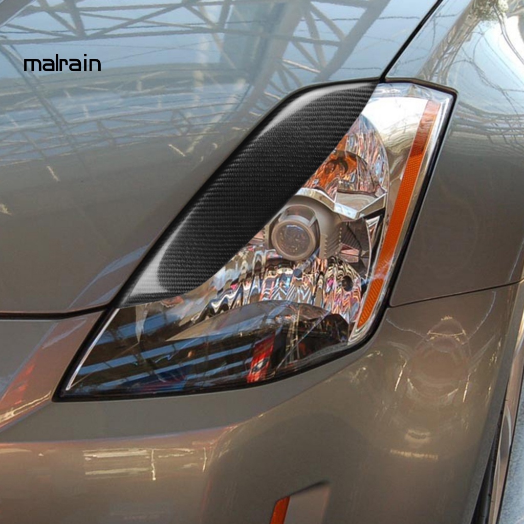 Miếng Dán Bảo Vệ Đèn Xe Hơi Nissan 350z 2003-2009 Bằng Sợi Carbon