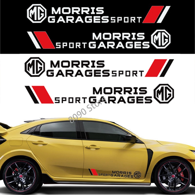 Bộ 2 Miếng Dán Trang Trí Xe Hơi MG ZS HS MG3 MG5 MG6 Bằng PVC