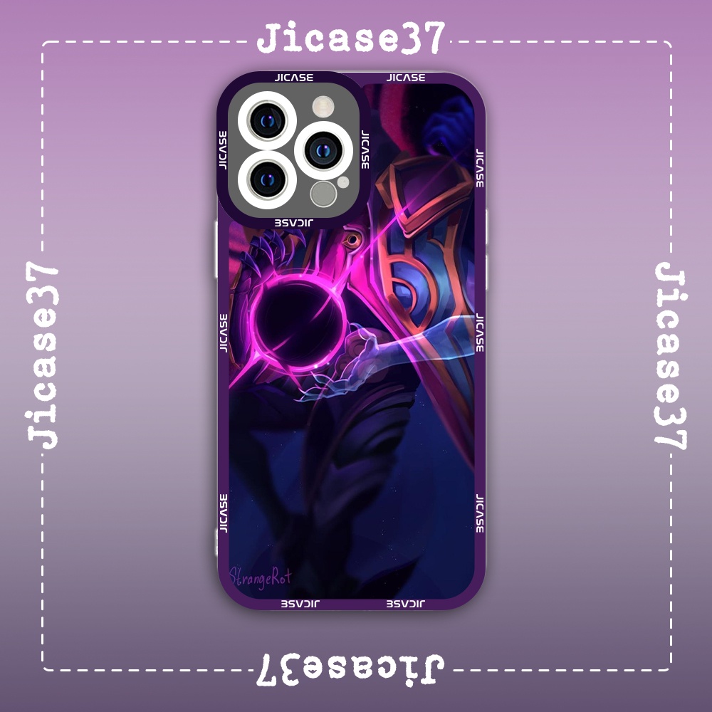 Ốp lưng iphone Cute Case Zed Tử Thần Không Gian Liên Minh Huyền Thoại Tặng Kèm Phụ Kiện Túi Xách MK Hình Cute Case