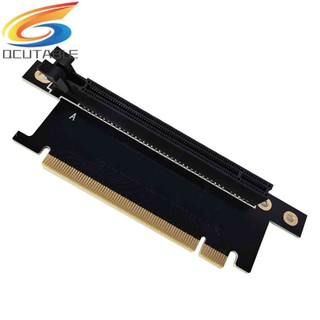 PCIe X16 Riser 90 Degree Right Angle PCI Express X16 Graphics Card Adapter